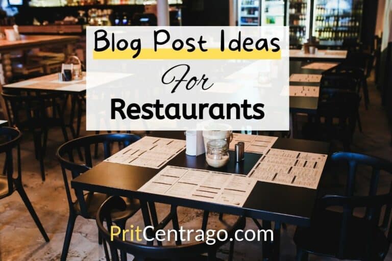 Blog Post Ideas For Restaurants (+Guide On What To Post!)